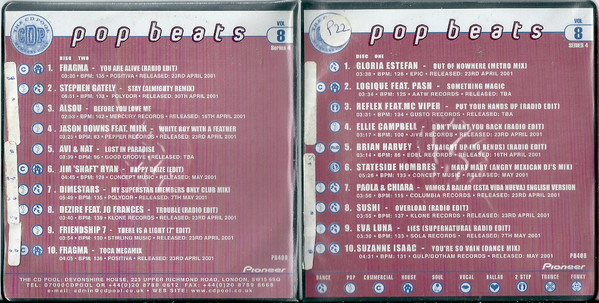 Pop Beats Series 4 Volume 8
