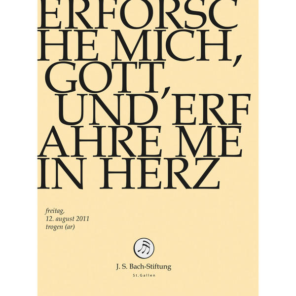 Erforsche Mich, Gott, Und Erfahre Mein Herz