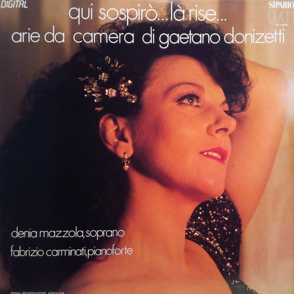 Qui Sorpirò ... Là Rise ... Arie Da Camera Di Gaetano Donizetti
