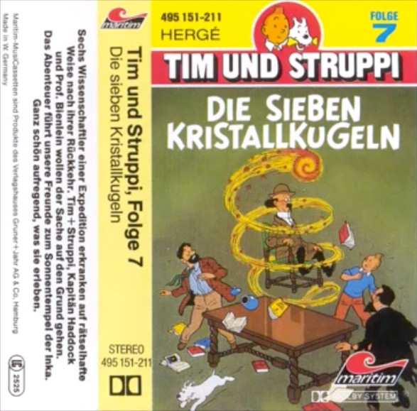 Tim Und Struppi, Folge 7 - Die Sieben Kristallkugeln