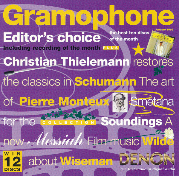 Gramophone Editor's Choice: January 1998