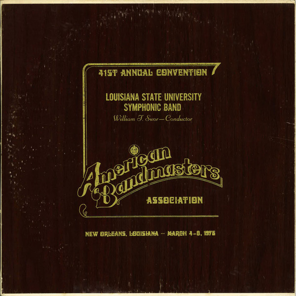 American Band Masters Association, 41st Annual Convention (1975)