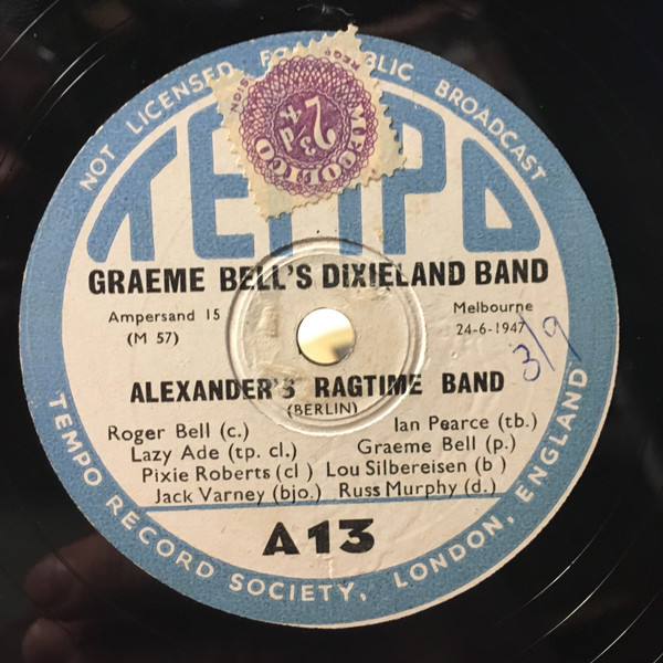 Alexander's Ragtime Band / I'm A Little Blackbird
