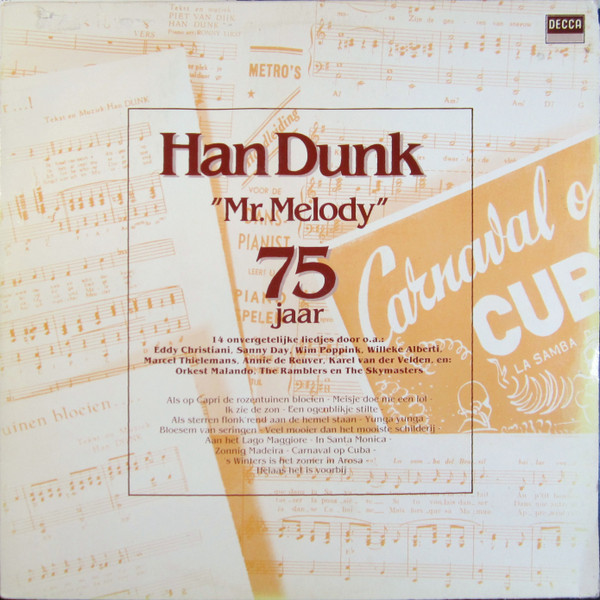 "Mr. Melody" 75 Jaar