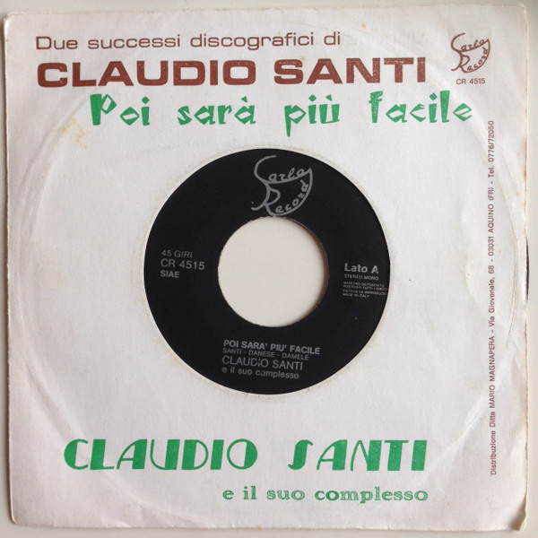 Poi Sarà Più Facile