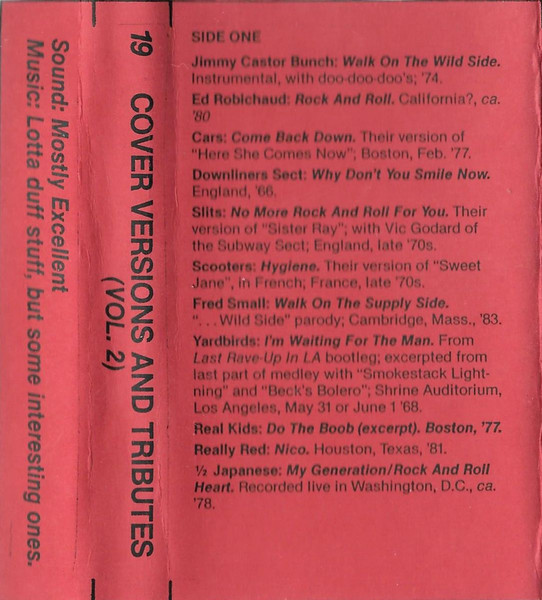Cover Versions And Tributes (Vol. 2)