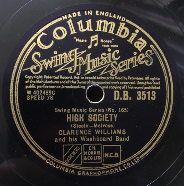 High Society / Left All Alone With The Blues