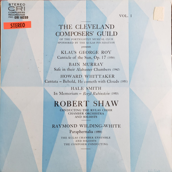 The Cleveland Composers' Guild Presents Vol. 1