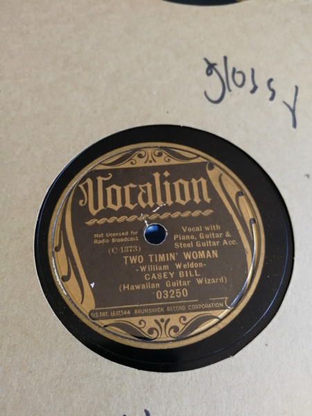 Two Timin' Woman / Keyhole Blues