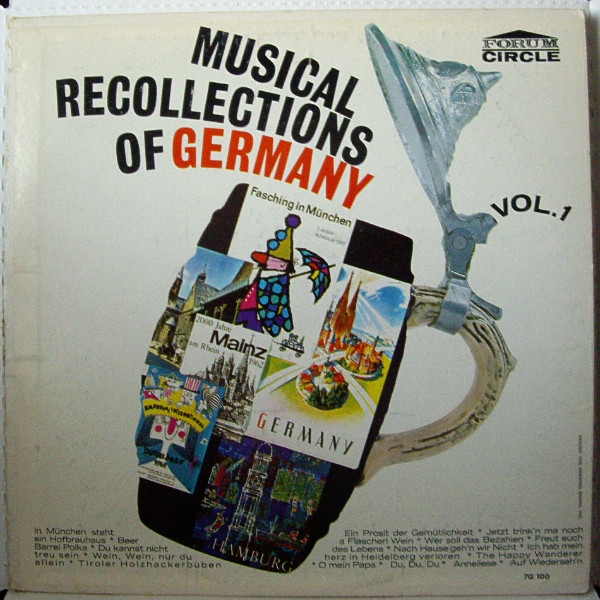 Musical Recollections Of Germany, Vol. I