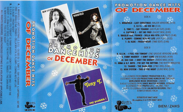 Promotion Dance Hits Of December