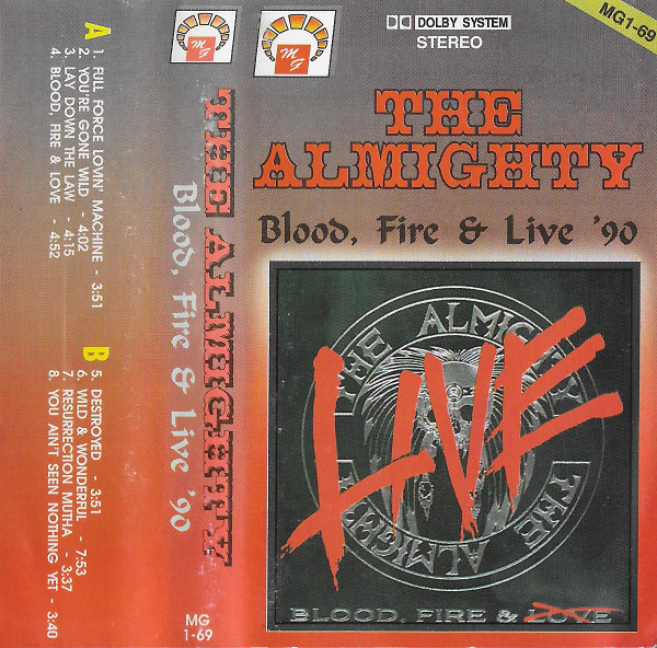 Blood, Fire & Live '90