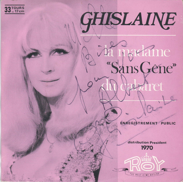 La Madame "Sans Gêne" Du Cabaret