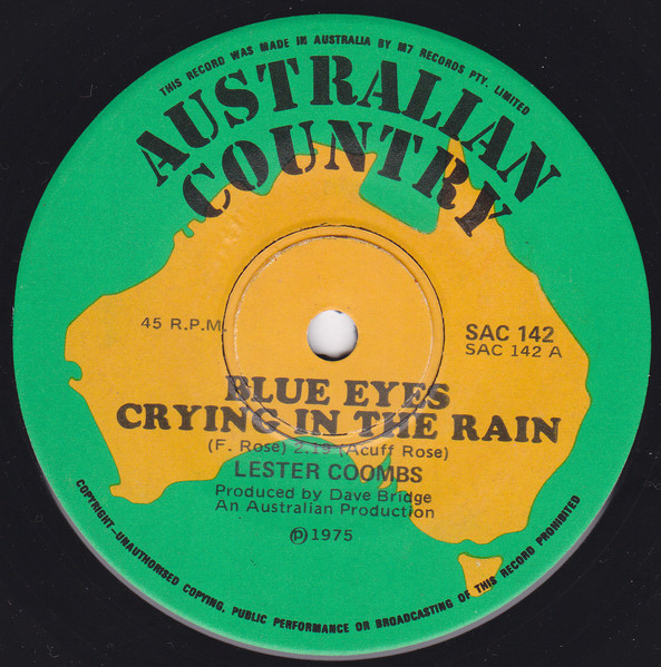 Blue Eyes Crying In The Rain / Old Poppa and Frankie