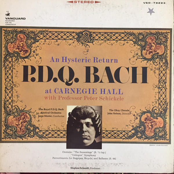 An Hysteric Return P.D.Q. Bach At Carnegie Hall