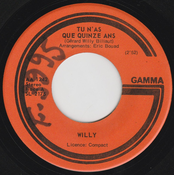 Tu N'As Que Quinze Ans