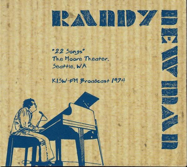 "22 Songs" - The Moore Theater, Seattle - 1974