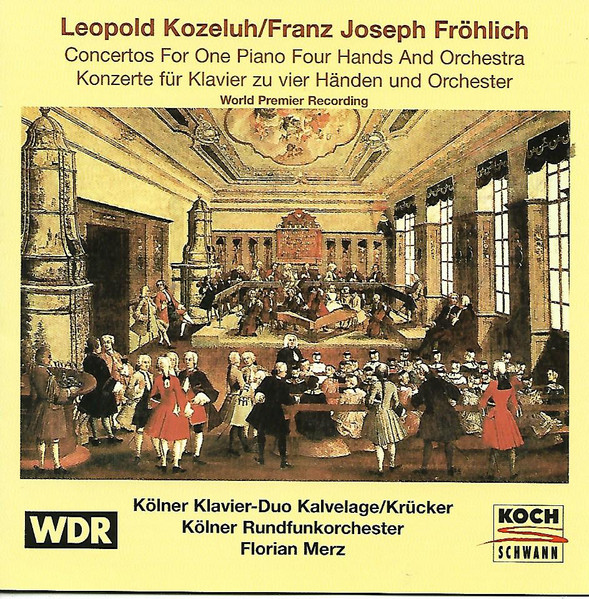 Concertos For One Piano Four Hands And Orchestra = Konzerte Für Klavier Zu Vier Händen Und Orchester