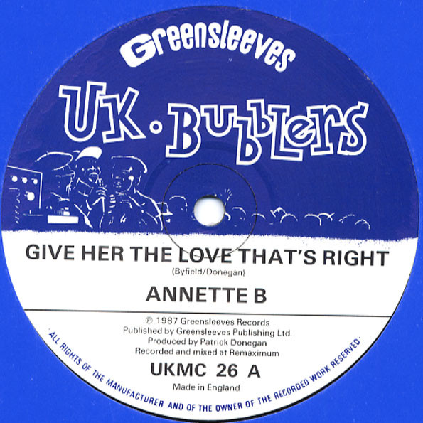 Give Her The Love That's Right