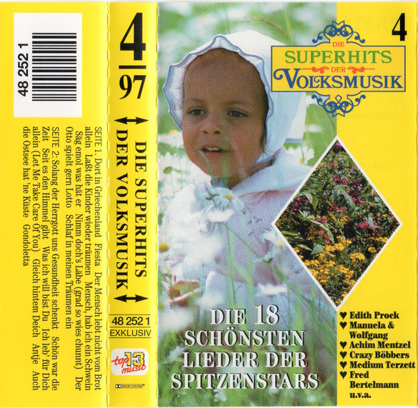 Die Superhits Der Volksmusik 4/97 - Die 18 Schönsten Lieder Der Spitzenstars