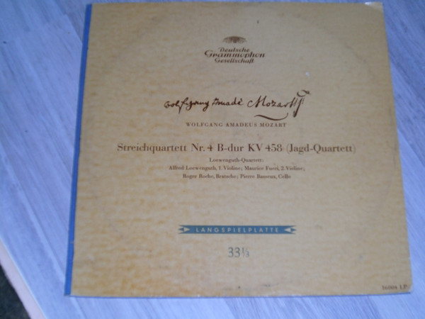 Streichquartett Nr. 4 B-dur KV 458 (Jagd-Quartett)