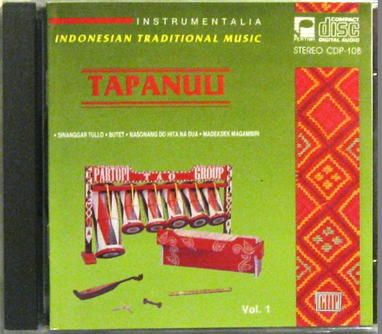 Instrumentalia - Indonesian Traditional Music Vol. 1: Tapanuli 