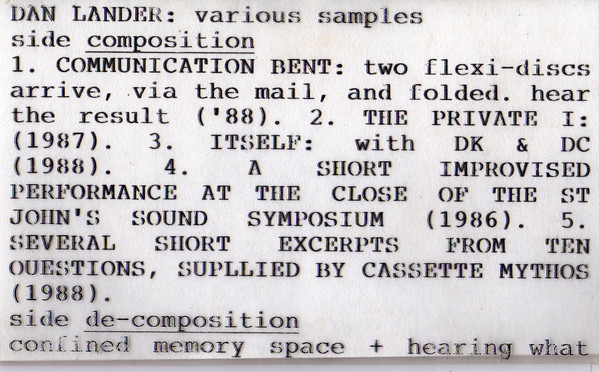Various Samples