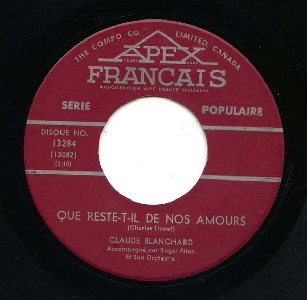 Que Reste-t-il De Nos Amours / Donne Donne