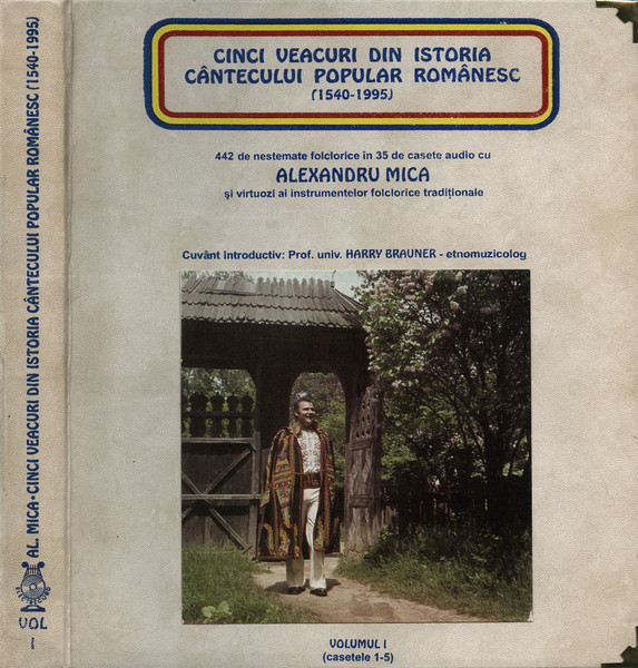 Cinci Veacuri Din Istoria Cântecului Popular Românesc (1540 - 1995) 442 De Nestemate Folclorice