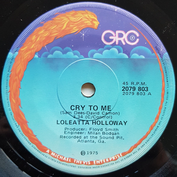 Cry To Me