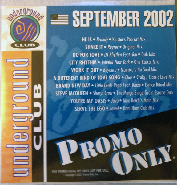 Promo Only Underground Club: September 2002