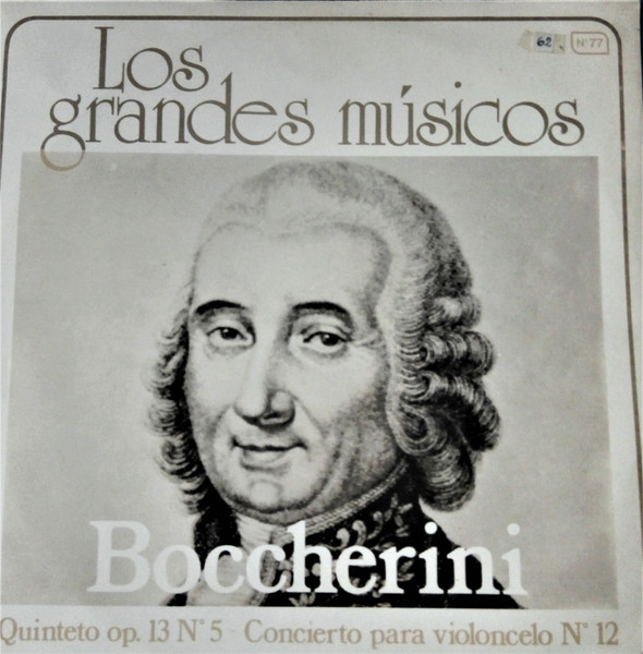 Quinteto Op. 13 Nº 5 - Concierto Para Violoncelo