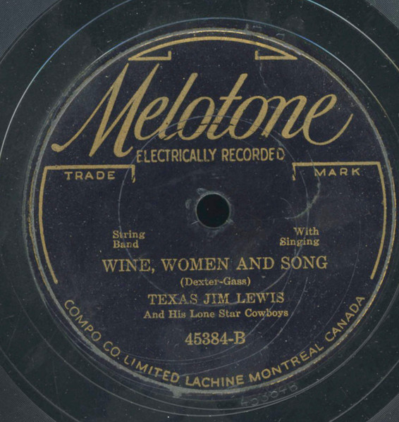 Rock And Rye Polka / Wine, Women And Song
