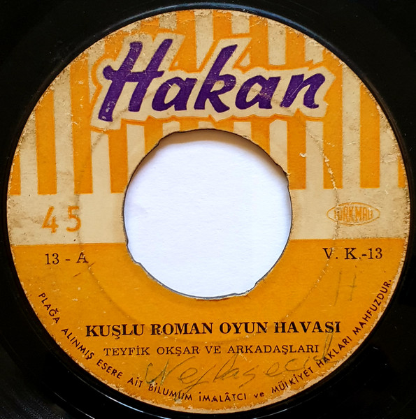 Kuşlu Roman Oyun Havası / Arap Oyun Havası