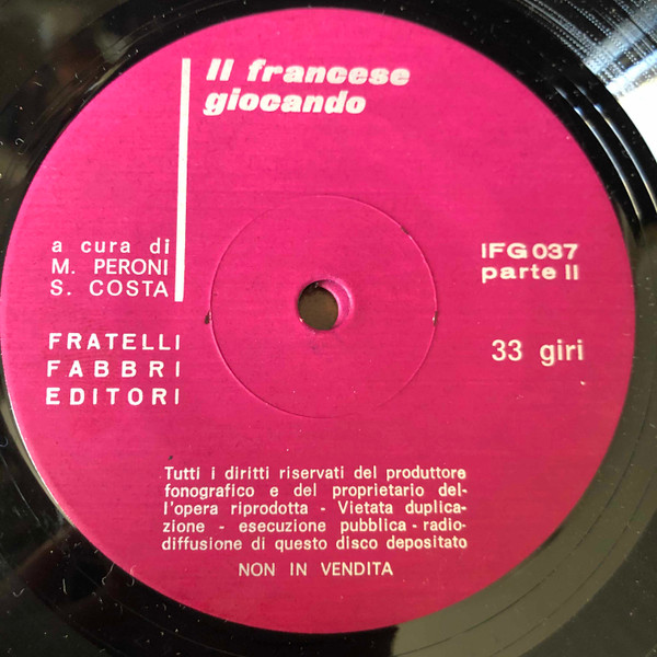 Il Francese Giocando