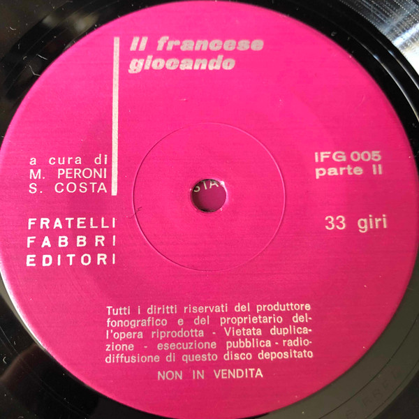 Il Francese Giocando