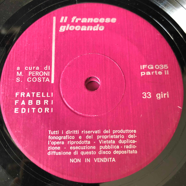 Il Francese Giocando