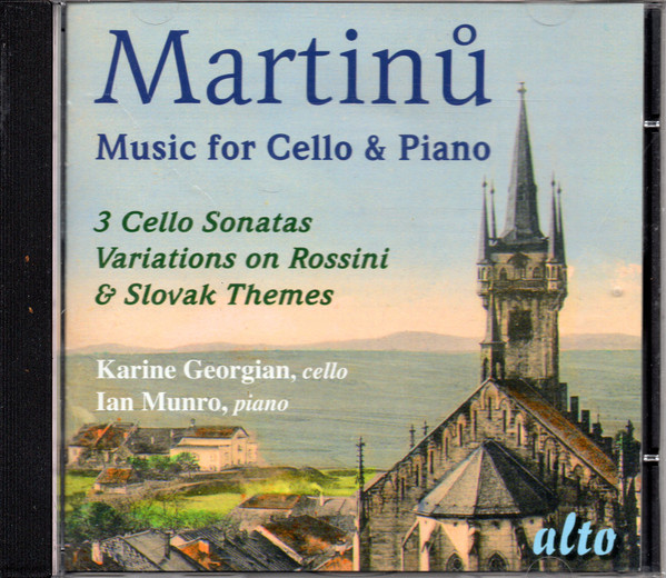 Music For Cello & Piano: 3 Cello Sonatas, Variations On Rossini & Slovak Themes
