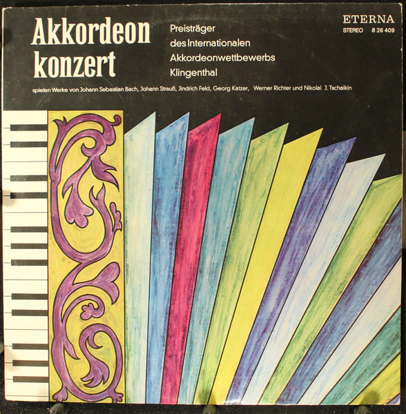 Akkordeonkonzert (Preisträger Des Internationalen Akkordeonwettbewerbs Klingenthal Spielen Werke Von Johann Sebastian Bach, Johann Strauß, Jindrich Feld, Georg Katzer, Werner Richter Und Nikolai J. Tschaikin)