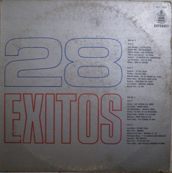 28 Exitos - Hispavox - 1954-1974 - 20 Aniversario