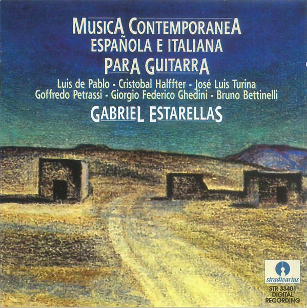 Musica Contemporanea Española E Italiana Para Guitarra