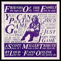 Friends Of The Family: The Tape Of Only Loud Fans (A Scott Miller Tribute)