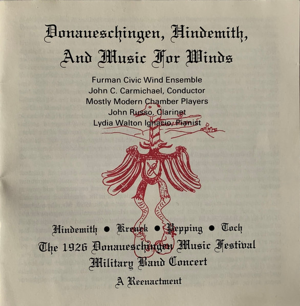 Donaueschingen, Hindemith, And Music For Winds