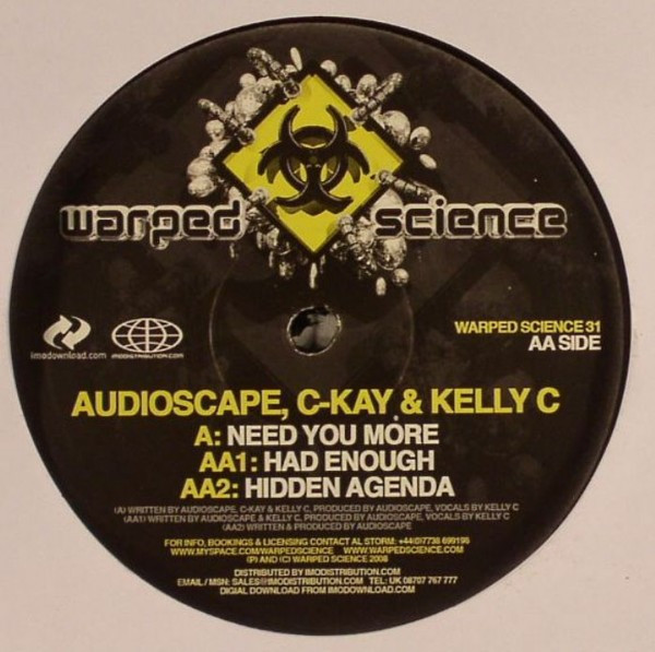 Need You More / Had Enough / Hidden Agenda
