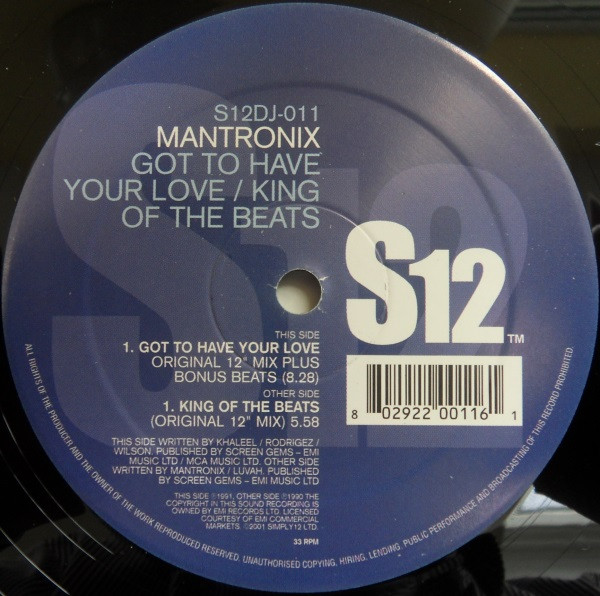 Got To Have Your Love / King Of The Beats