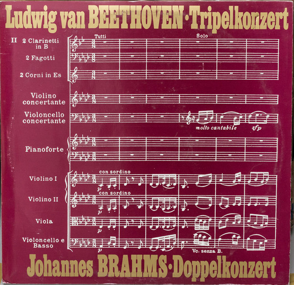 Tripelkonzert / Doppelkonzert