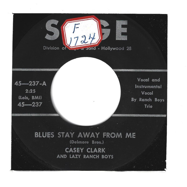 Blues Stay Away From Me / Much Too Much