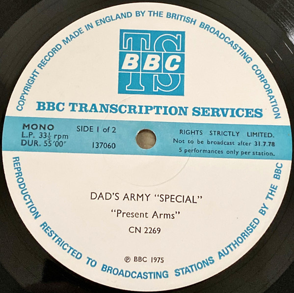 Dad’s Army (BBC Transcription Services)
