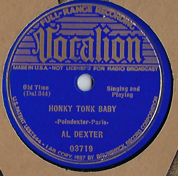 Honky Tonk Baby / Don't Cry For Me When I'm Gone