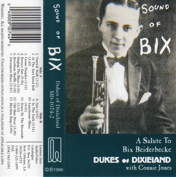 Sound Of Bix: A Salute To Bix Beiderbecke